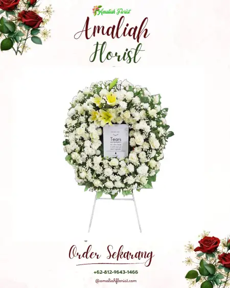 Krans Bunga Duka Kawasan Perkantoran Pakupatan Serang